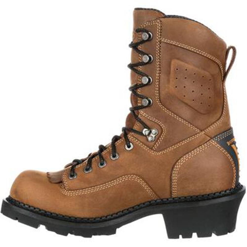 Georgia Boot Comfort Core Logger Waterproof Work Boots with Composite Toe from Columbia Safety